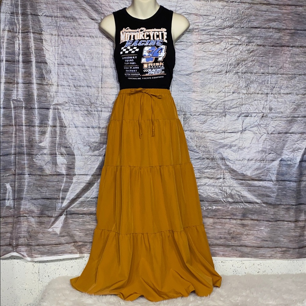 No Boundaries Black Graphic Tank Top